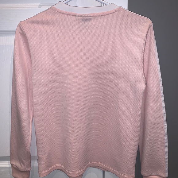 Ice Pink Adidas originals long sleeve top - Picture 3 of 6